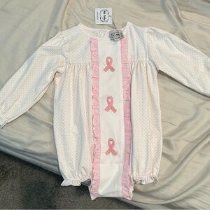 BB Baby Breast Cancer Toddler Romper